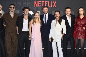 Victoria Beckham and family