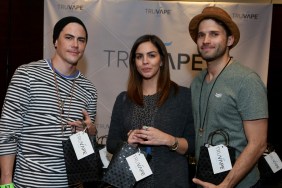 Katie Maloney with guests