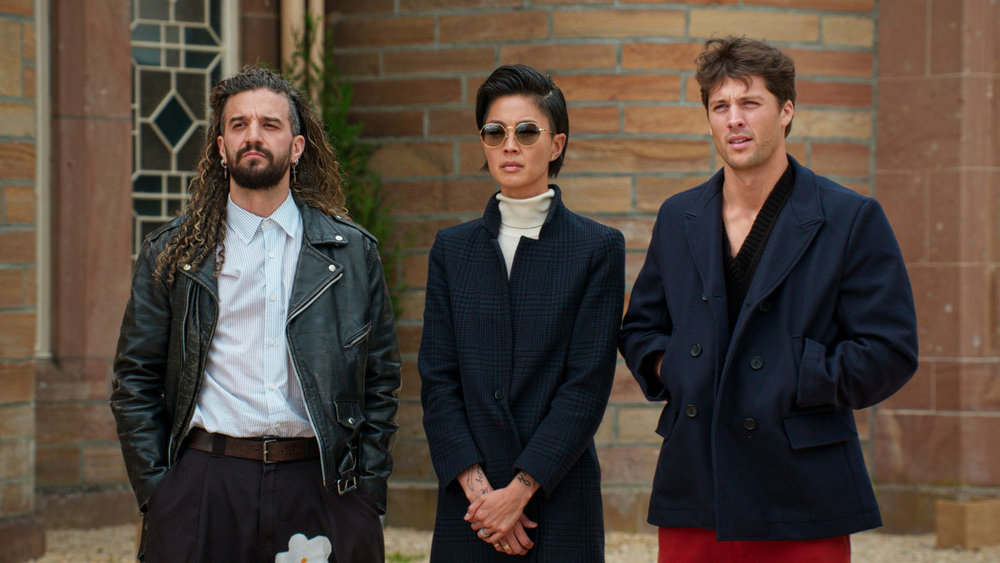 Mark Ballas, Kristen Kish, Rob Rausch on the Traitors Season 4 