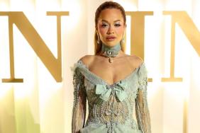 Rita Ora’s Fully Sheer Elie Saab Dress Features Flirty Lace & Bows